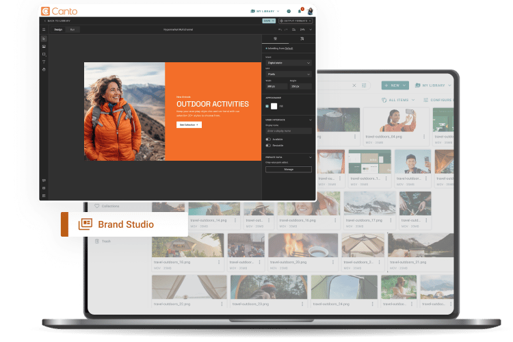 Canto Digital Asset Management DAM Software | databasics Australia